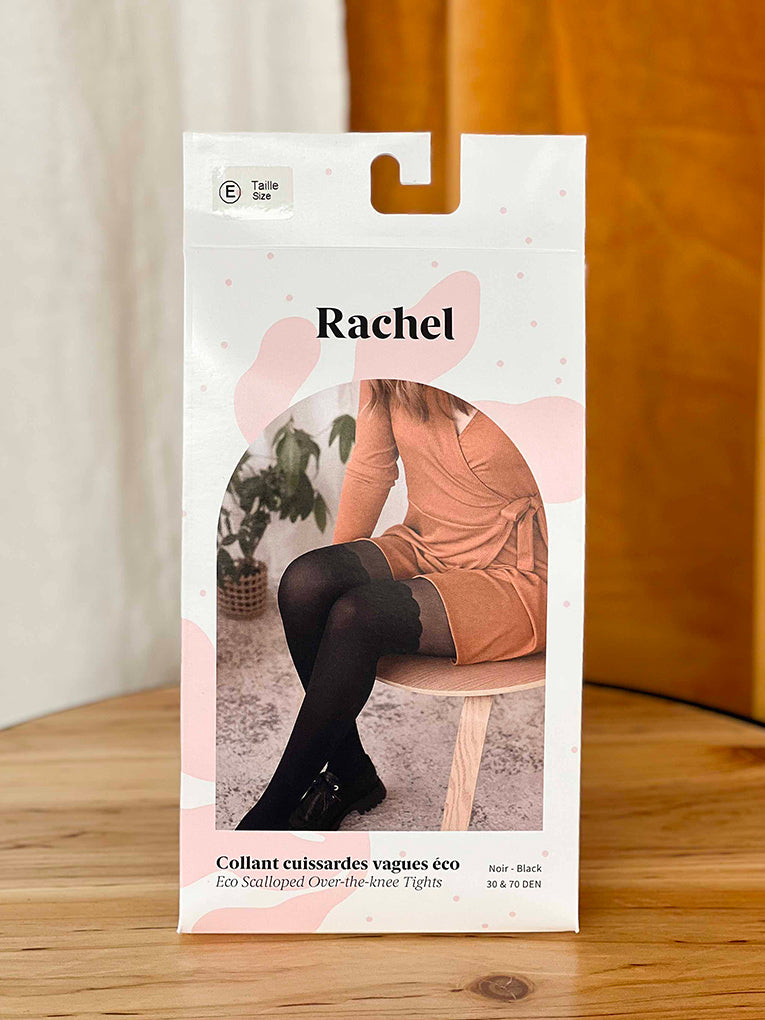 Scalloped Over-the-Knee Tights - BOXED