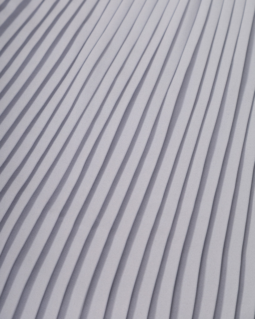 Knee-Length Pleated Skirt In Pastel Blue