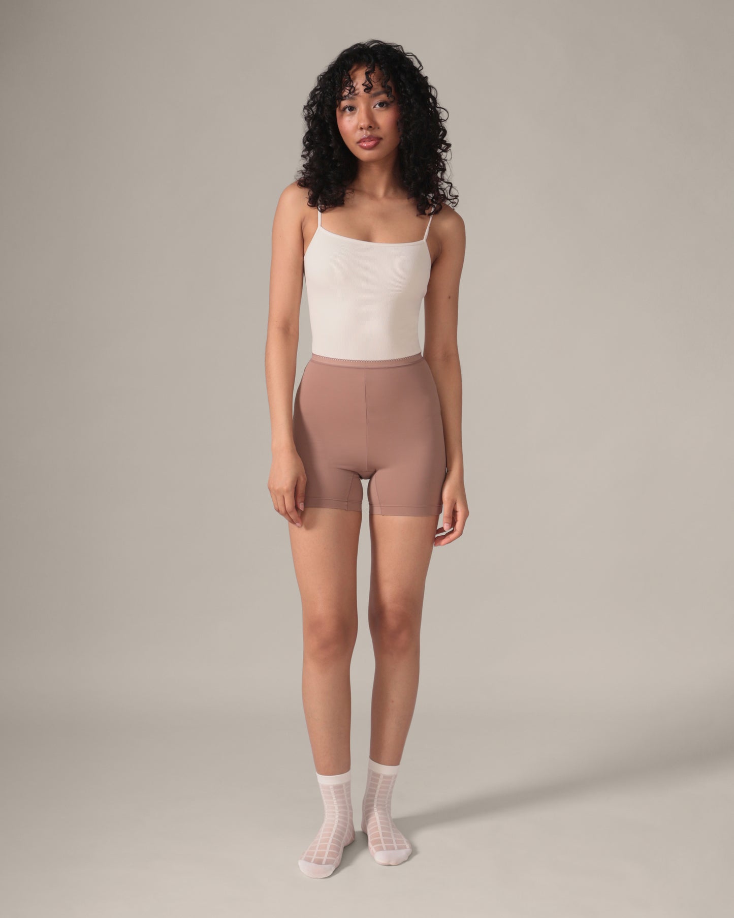 Eversoft Anti-Chafing Undershorts in Chai Latte