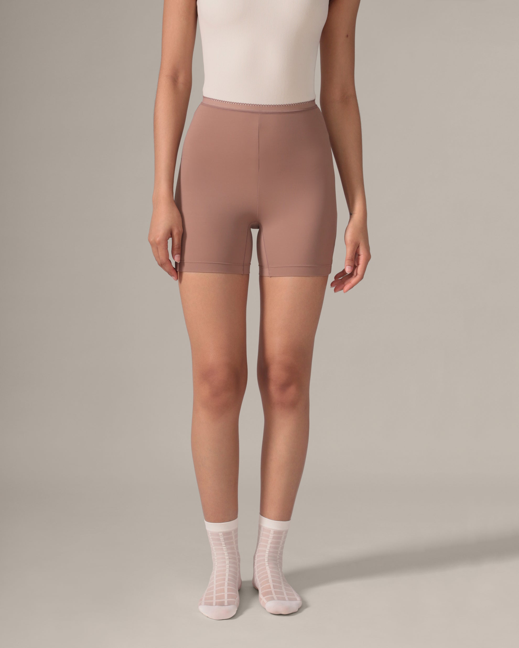 Eversoft Anti-Chafing Undershorts in Chai Latte