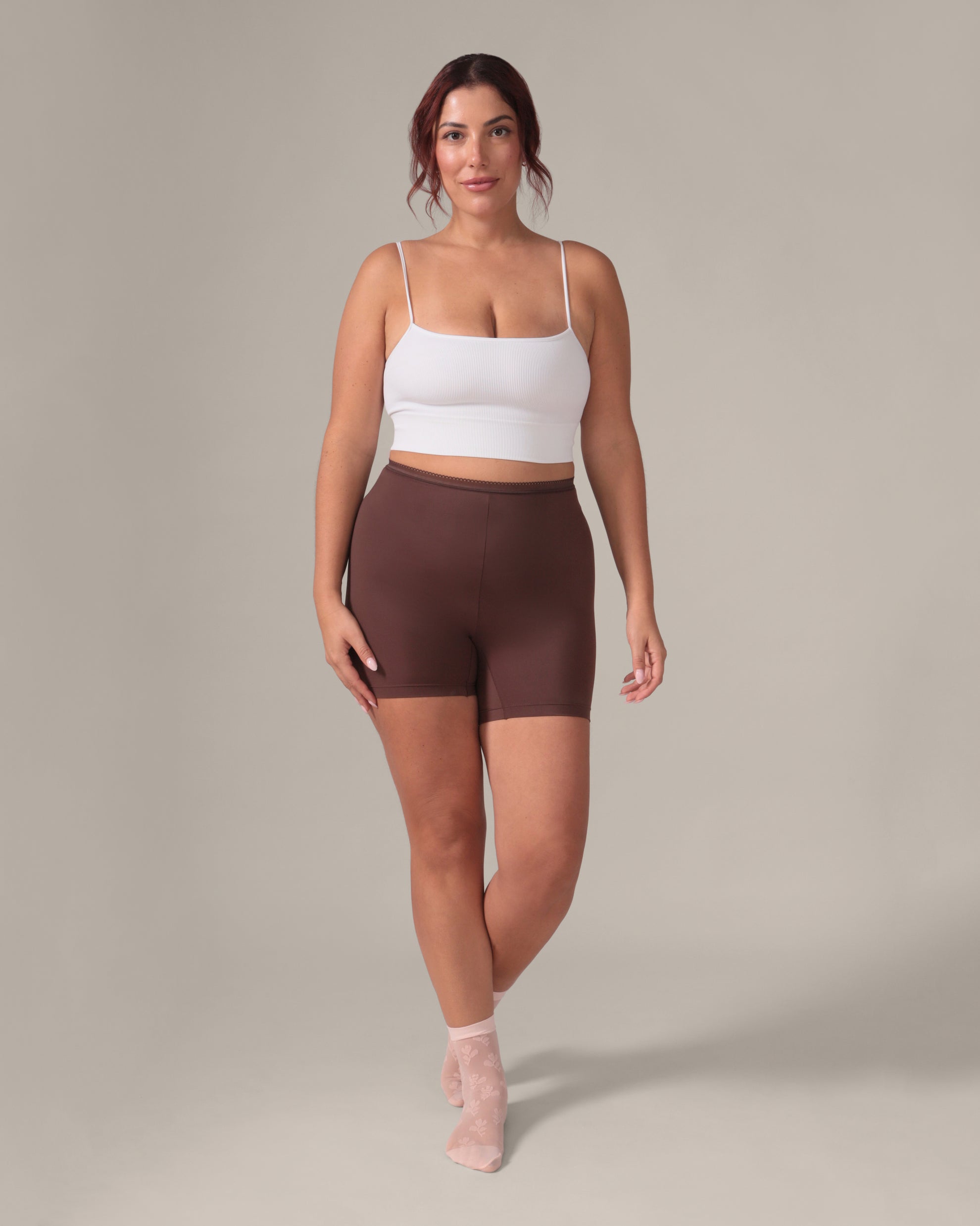 Eversoft Anti-Chafing Undershorts in Coffee