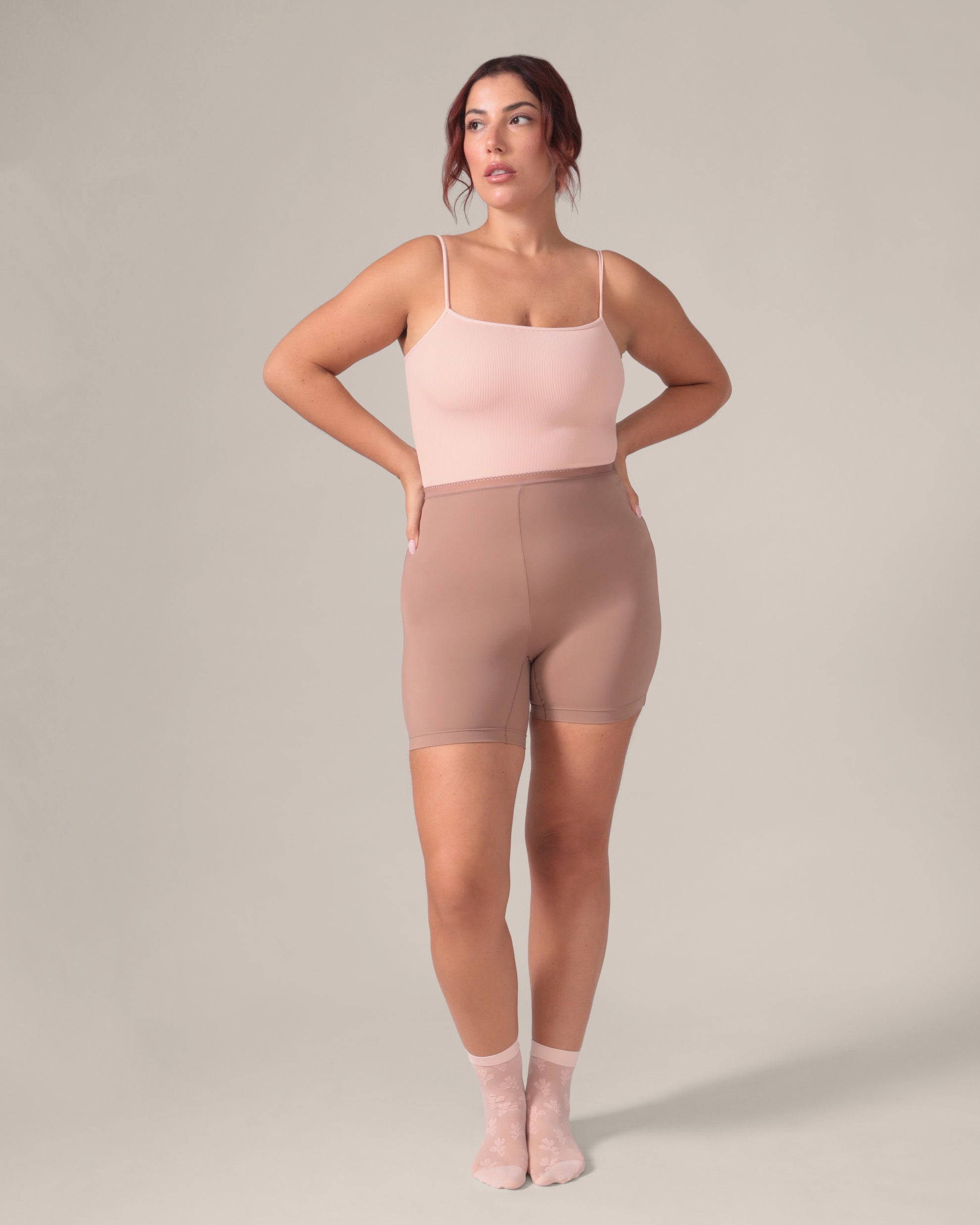 Eversoft Anti-Chafing Undershorts in Chai Latte