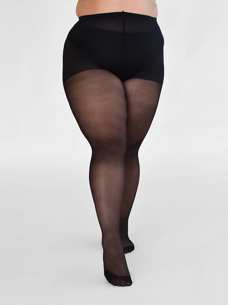 Natural Smoothing Panty Sheer Tights 30D